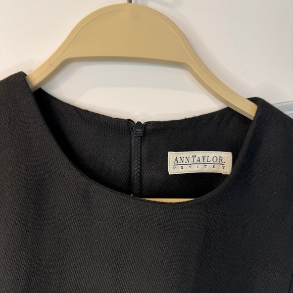 Ann Taylor Petites Classic Black Petite Dress - Picture 1 of 7
